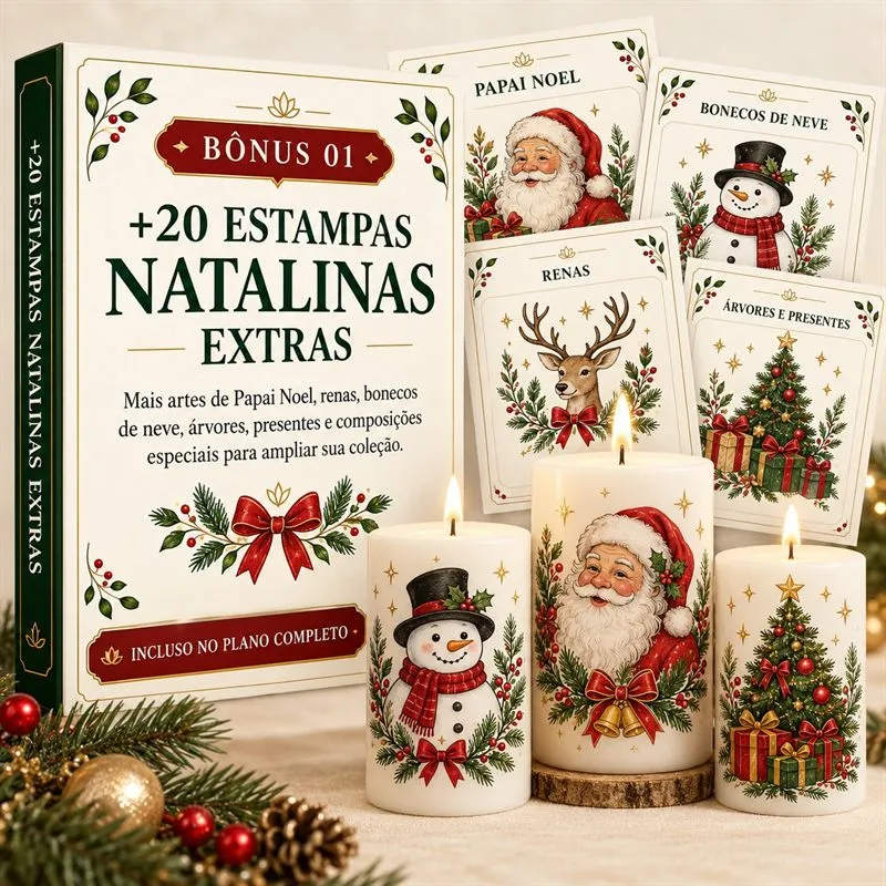 +20 Estampas Natalinas Extras