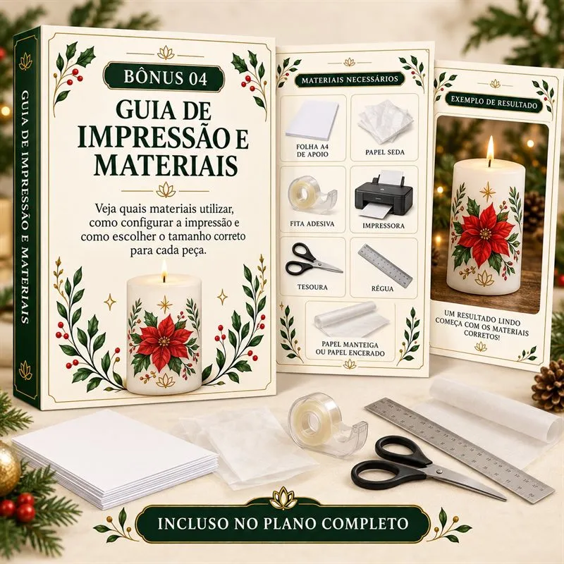 Guia de Impressão e Materiais